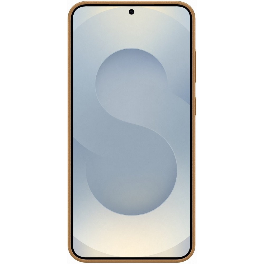 Coque Samsung Galaxy S25+ - Premium en cuir vegan Backcover Kindsuit - Or