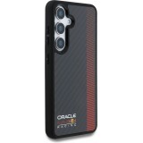 Coque Samsung Galaxy S25+ - Red Bull Racing Carbon Powerbar MagSafe - Noir