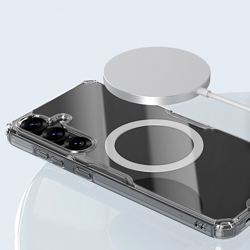 Coque Samsung Galaxy S25 - Nillkin Nature TPU Pro avec MagSafe - Transparent