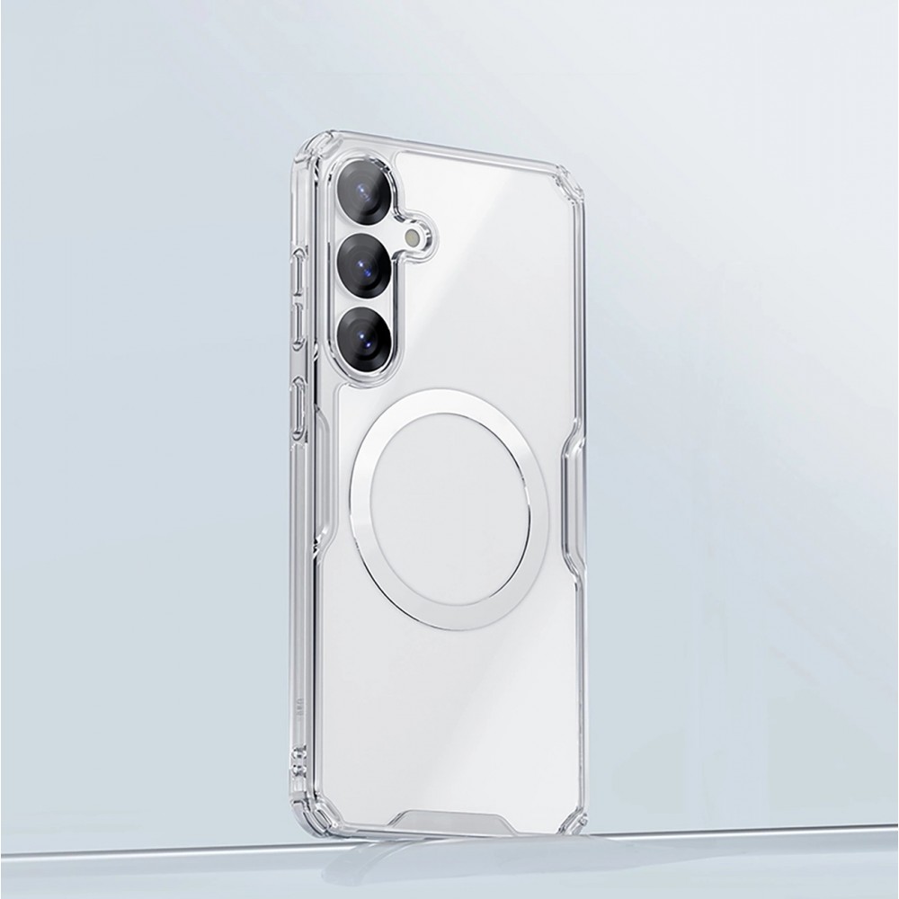 Coque Samsung Galaxy S25 - Nillkin Nature TPU Pro avec MagSafe - Transparent
