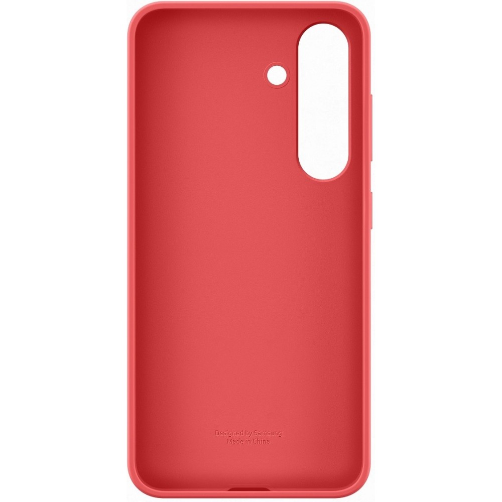 Galaxy S25 Case Hülle - Samsung Original Silikon - Rot