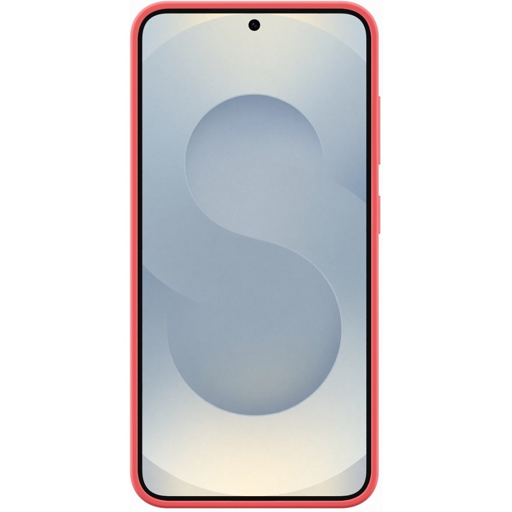 Galaxy S25 Case Hülle - Samsung Original Silikon - Rot