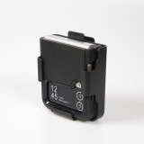 Coque Samsung Galaxy Z Flip4 - Silicone renforcé Optimum-protect avec fixation à la ceinture - Noir