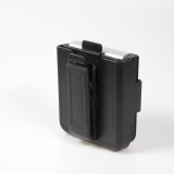 Coque Samsung Galaxy Z Flip4 - Silicone renforcé Optimum-protect avec fixation à la ceinture - Noir