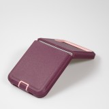 Coque Samsung Galaxy Z Flip4 - Silicone renforcé Optimum-protect avec fixation à la ceinture - Violet