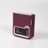 Coque Samsung Galaxy Z Flip4 - Silicone renforcé Optimum-protect avec fixation à la ceinture - Violet