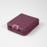 Coque Samsung Galaxy Z Flip4 - Silicone renforcé Optimum-protect avec fixation à la ceinture - Violet