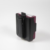Coque Samsung Galaxy Z Flip4 - Silicone renforcé Optimum-protect avec fixation à la ceinture - Violet