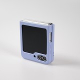 Coque Samsung Galaxy Z Flip5 - Soft Touch avec anneau - Violet clair