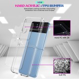 Coque Samsung Galaxy Z Flip4 - Gel transparent Silicone Super Clear flexible