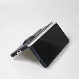 Samsung Galaxy Z Fold3 5G Case Hülle - Plastik mit Haltering - Dunkelblau