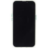 Coque iPhone 14 - Caméra clapet avec anneau - Turquoise