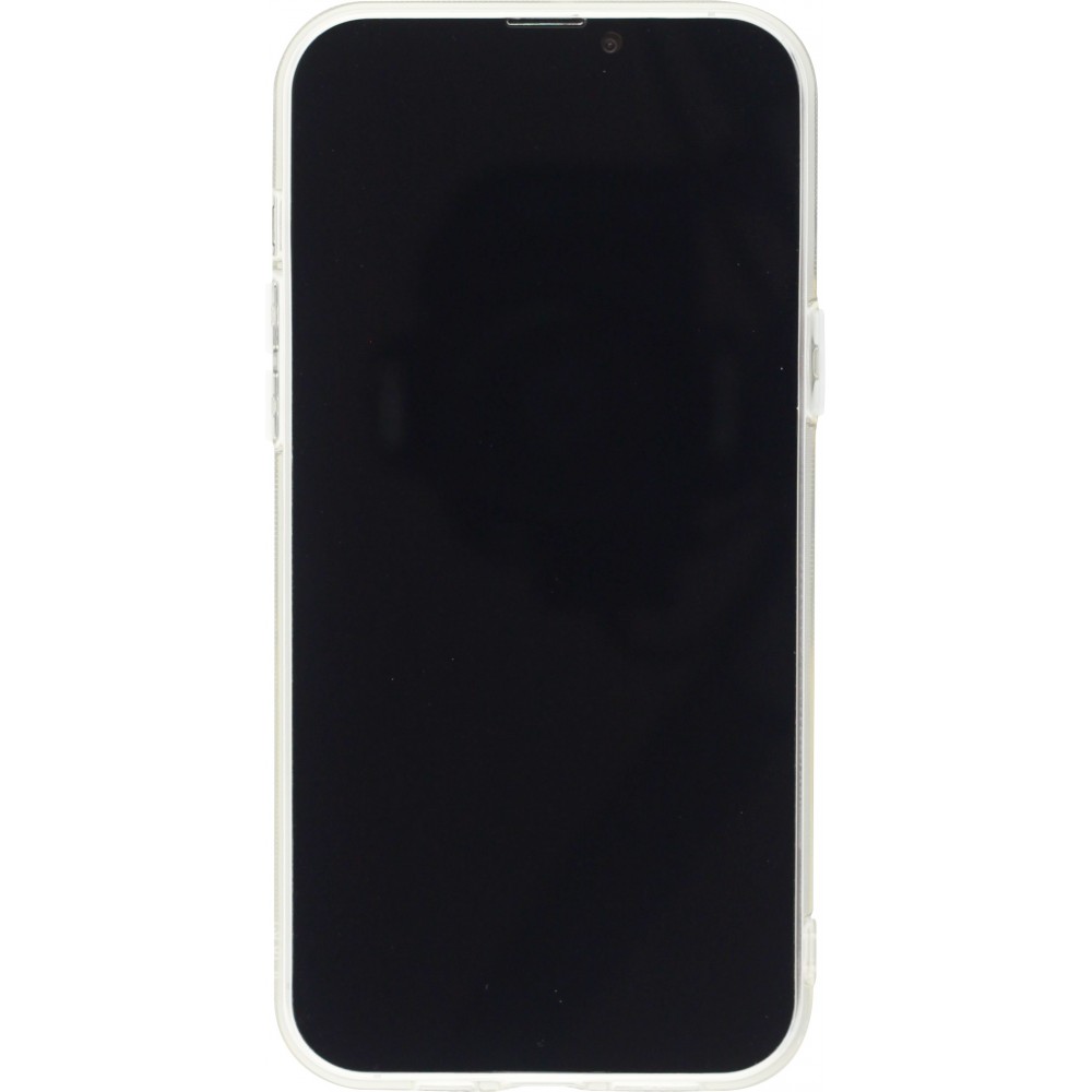 Coque iPhone 13 Pro Max - Caméra clapet avec anneau - Blanc