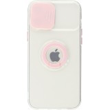 Coque iPhone 14 Pro Max - Caméra clapet avec anneau - Rose