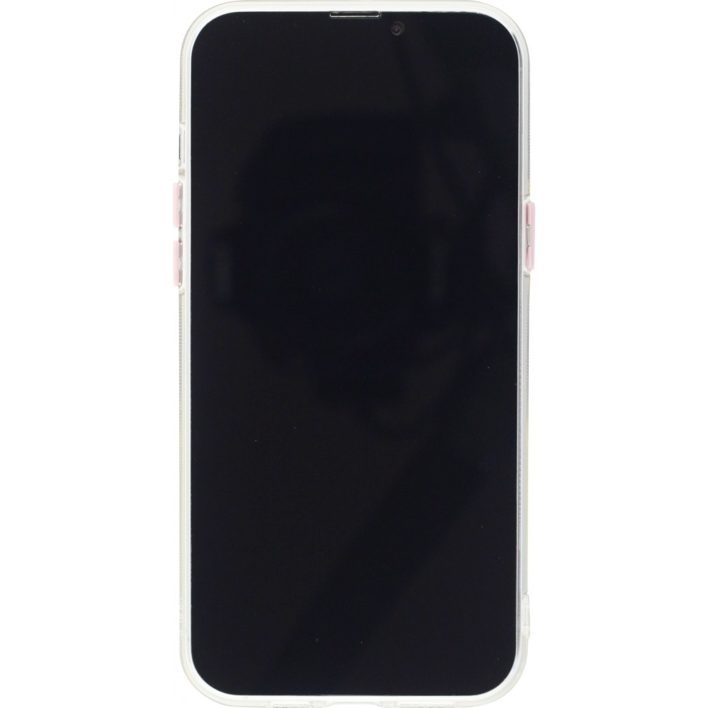 Coque iPhone 14 Pro Max - Caméra clapet avec anneau - Rose