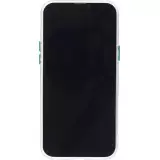 iPhone 13 Pro Max Case Hülle - mit Kamera-Slider und Ring - Dunkelgrün