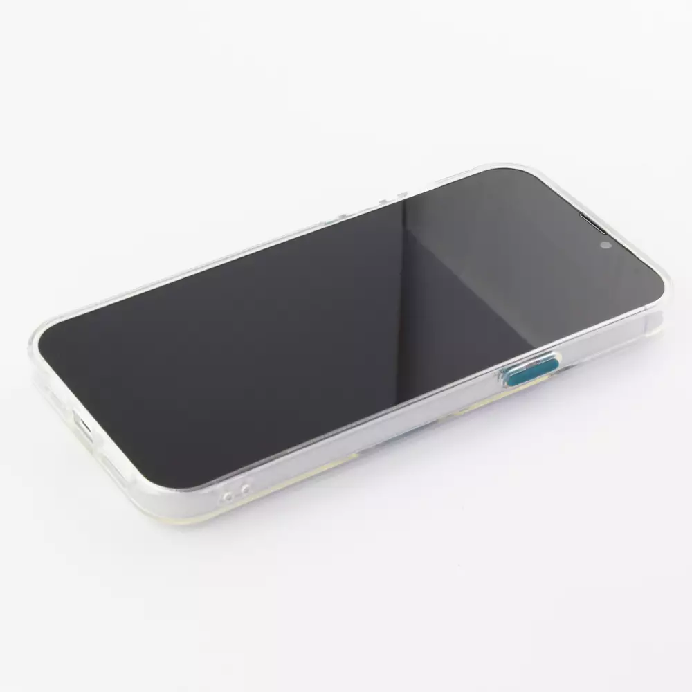 iPhone 13 Pro Max Case Hülle - mit Kamera-Slider und Ring - Dunkelgrün