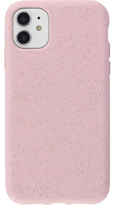 Coque iPhone 11 - Bioka biodégradable et compostable Eco-Friendly - Rose