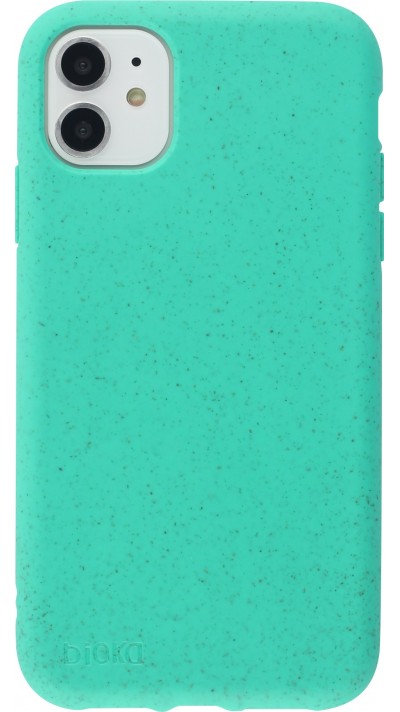 Coque iPhone 11 - Bioka biodégradable et compostable Eco-Friendly - Turquoise