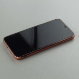 Coque iPhone 11 Pro - Electroplate or - Rose