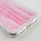 Coque iPhone 11 - Gel masque chirurgical - Rose