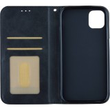 Coque iPhone 11 Pro Max - Flip Géometrique - Noir