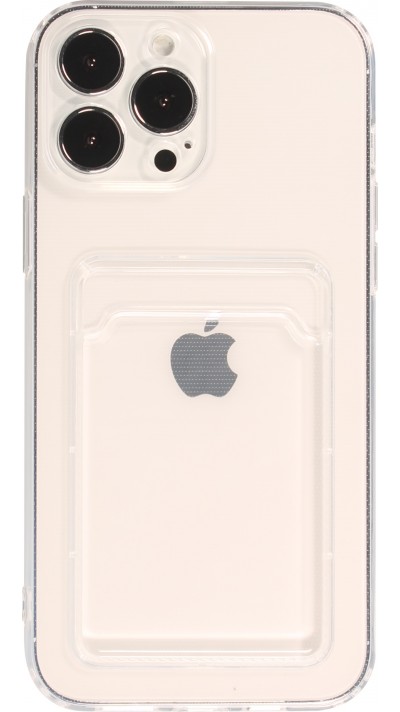 Coque iPhone 11 Pro - Gel Porte-carte - Transparent