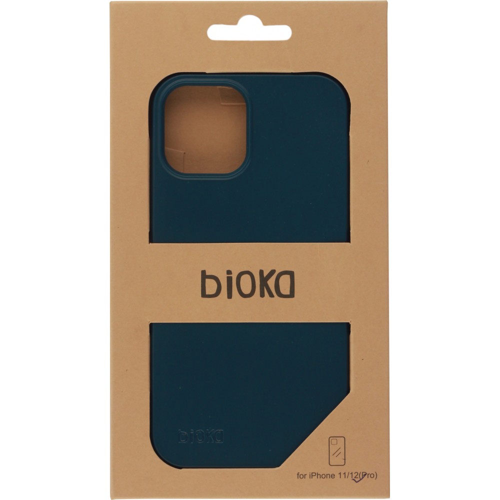 Coque iPhone 11 Pro - Bioka biodégradable et compostable Eco-Friendly - Bleu