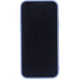 Coque iPhone 12 Pro - Silicone Mat Coeur - Lavande