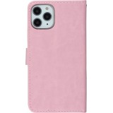 Fourre Samsung Galaxy S22+ - Premium Flip cuir lisse porte-cartes - Rose clair