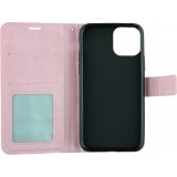 Fourre Samsung Galaxy S22+ - Premium Flip cuir lisse porte-cartes - Rose clair