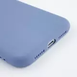 Hülle iPhone 12 - Silikon Mat Herz lavendel
