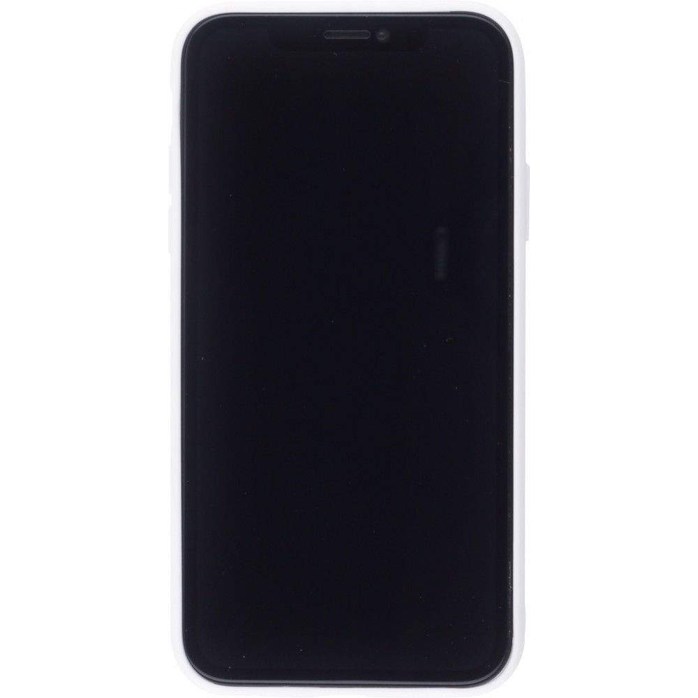 Coque iPhone 12 / 12 Pro - Silicone Mat Travel heart