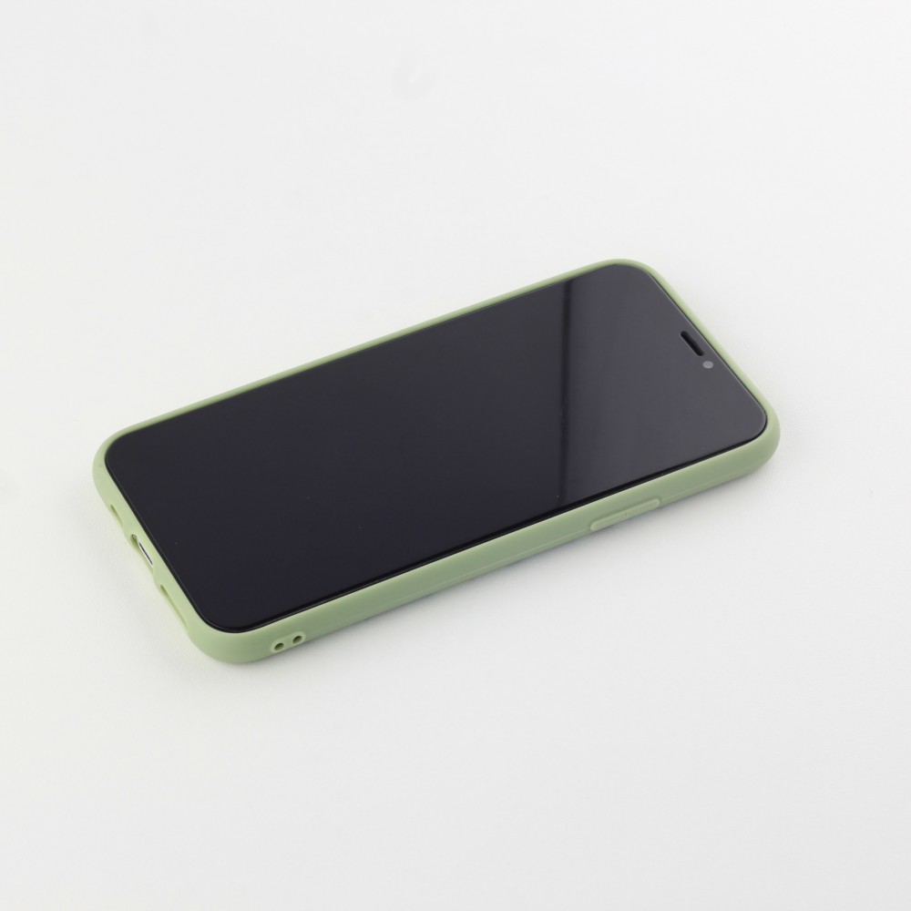 Coque iPhone 12 / 12 Pro - Silicone Mat avocat pattern