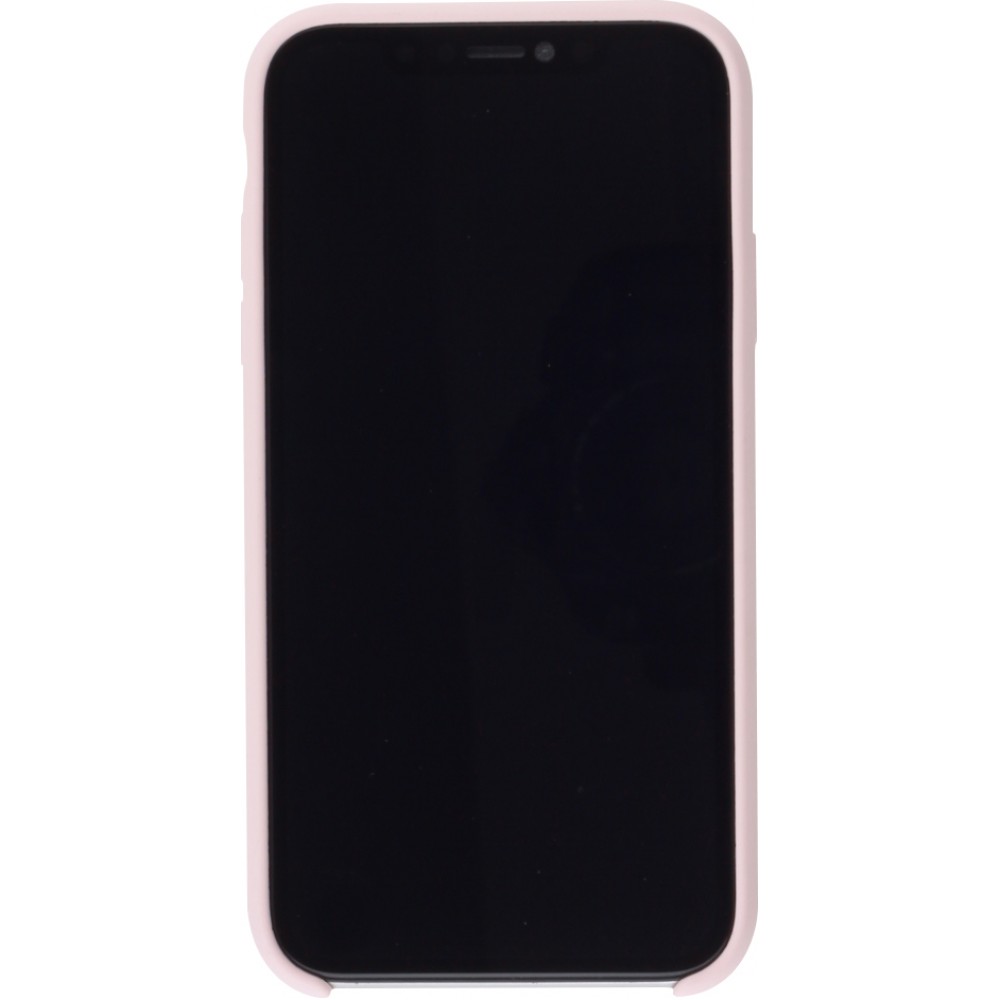 Hülle iPhone 12 / 12 Pro - Soft Touch blass- Rosa