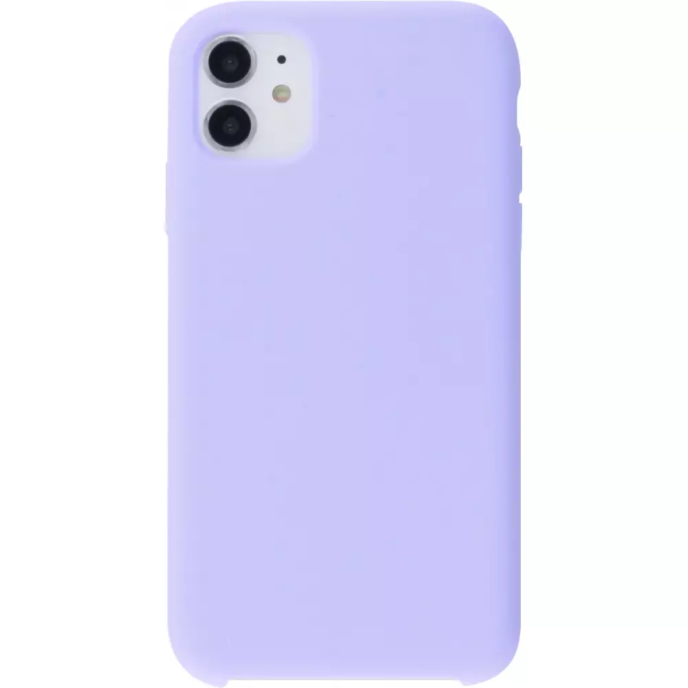 Hülle iPhone 12 / 12 Pro - Soft Touch - Violett