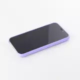 Hülle iPhone 12 / 12 Pro - Soft Touch - Violett
