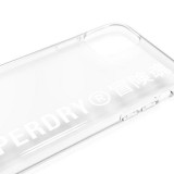 Coque iPhone 11 - Superdry Clear Case transparente avec logo imprimé