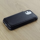 Coque iPhone 11 - Wallet Premium Cards - Noir