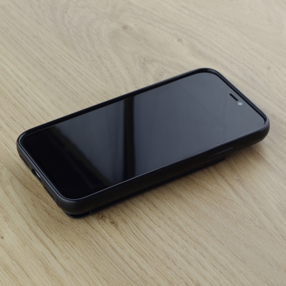 Coque iPhone 11 - Wallet Premium Cards - Noir