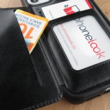 Coque iPhone 11 - Wallet Premium Cards - Noir