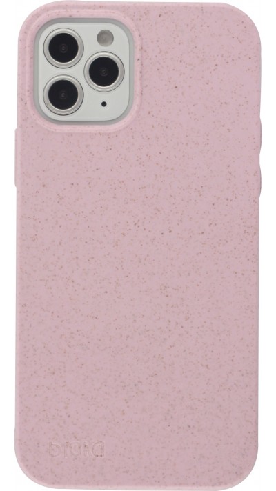 Coque iPhone 12 / 12 Pro - Bioka biodégradable et compostable Eco-Friendly - Rose