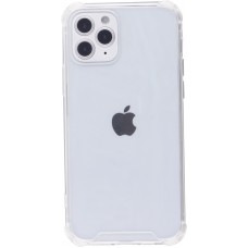 Coque iPhone 12 / 12 Pro - Bumper Glass Hybrid TPU silicone anti-choc - Transparent