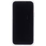 Coque iPhone 12 / 12 Pro - Bumper Glass Hybrid TPU silicone anti-choc - Transparent