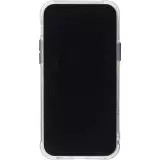 iPhone 13 Pro Max Case Hülle - Clear Bumper Gradient Farbe dunkelblau