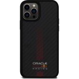 Coque iPhone 12 / 12 Pro - Red Bull Racing Carbon Powerbar MagSafe - Noir