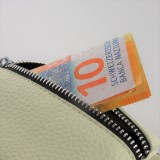 Coque iPhone 12 Pro Max - Wallet Poche avec cordon  - Blanc