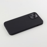 Coque iPhone 12 Pro Max - Silicone Mat - Noir