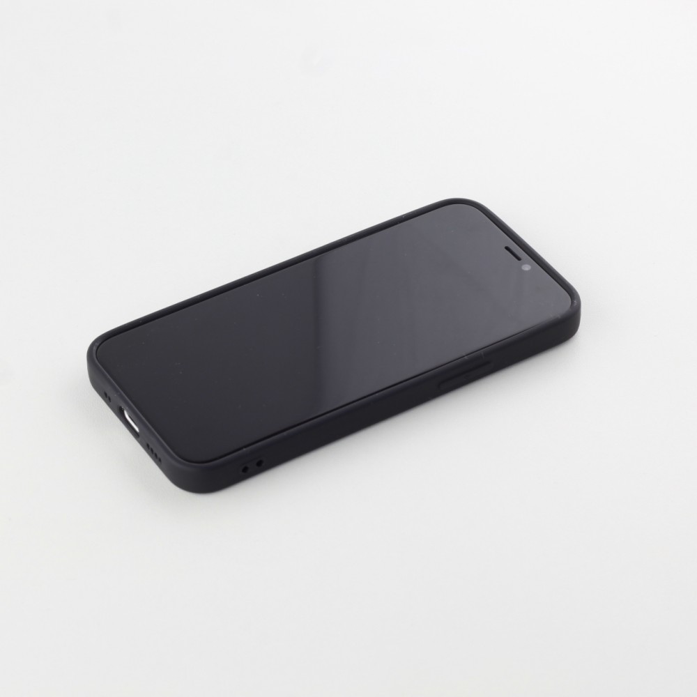 Coque iPhone 12 Pro Max - Silicone Mat - Noir