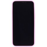 Coque iPhone 12 Pro Max - Silicone Mat - Rose foncé